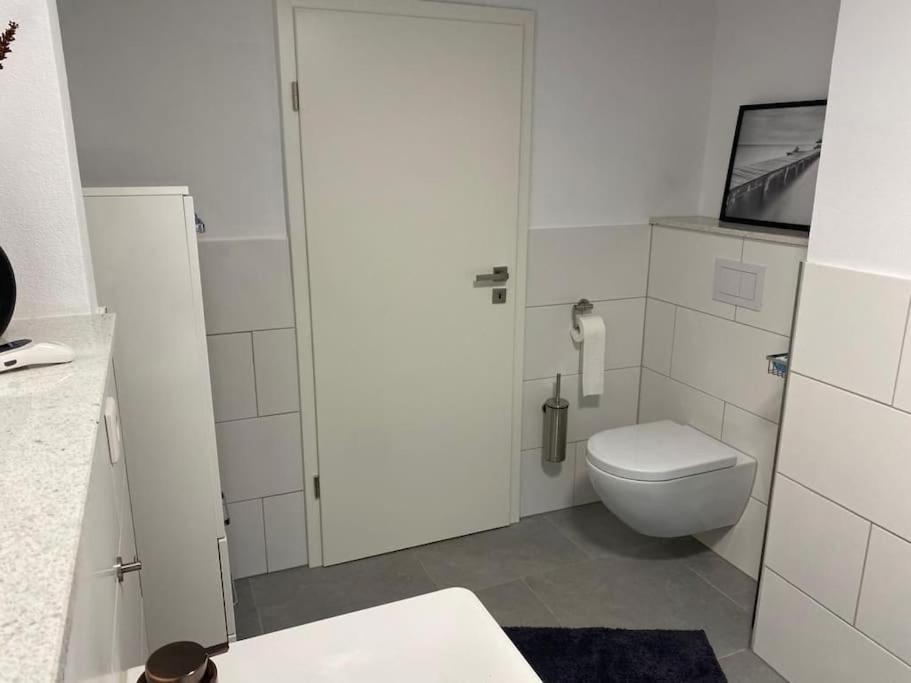 Ferienwohnung Hereinspaziert 빌헬름스하펜 외부 사진
